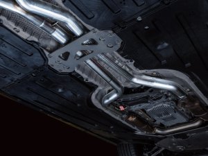 BMW M4 Mid Pipes - Center - AWE Tuning - Non-Resonated, 3-inch (AWE Exhausts only) - `21-`27